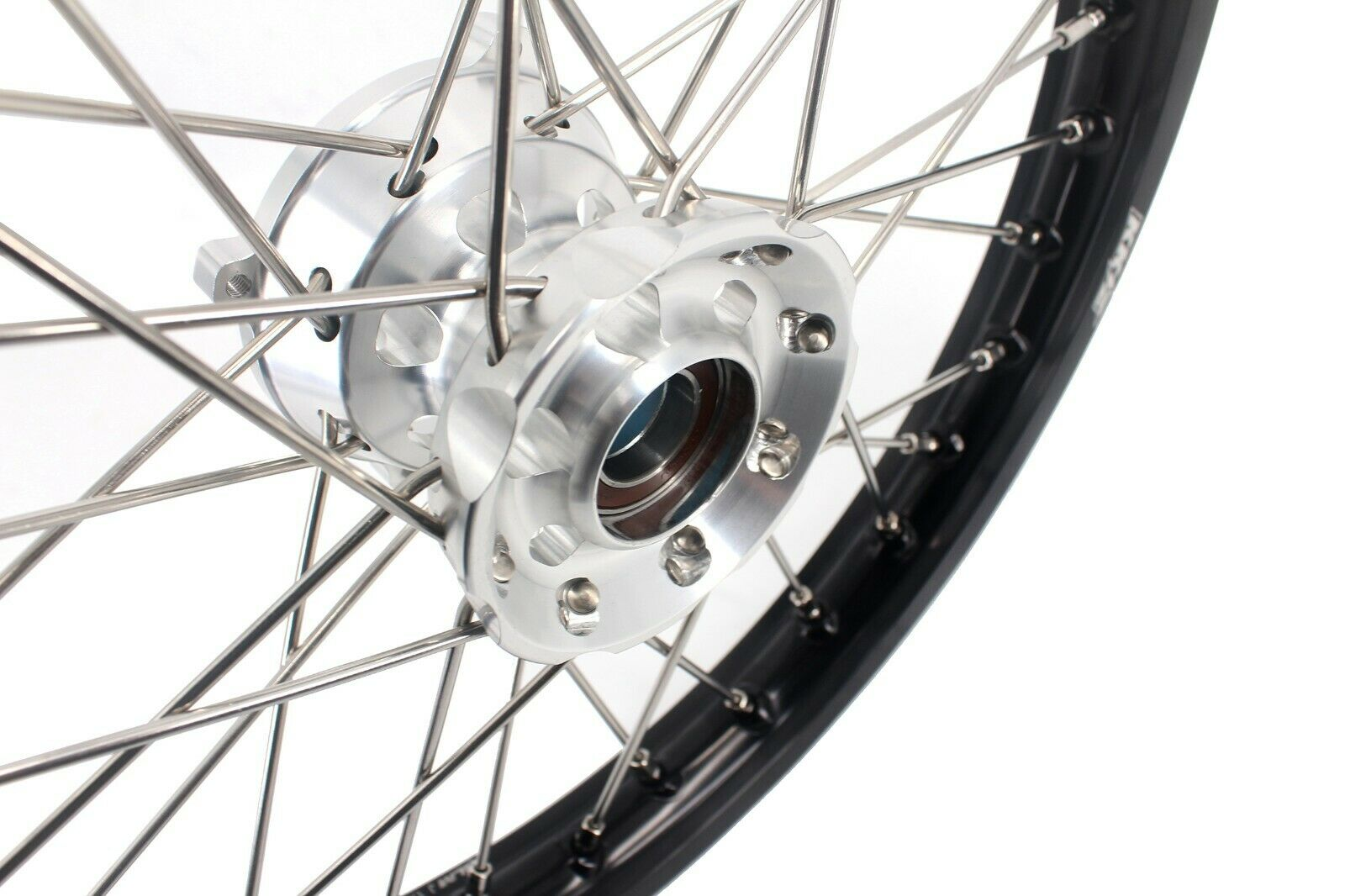 KKE 19"*1.6 & 16"*1.85 Kid's Big Wheels Fit KTM SX 85 Husqvarna TC85 GAS GAS MC85 2021-2024 Silver Hub KKE Racing