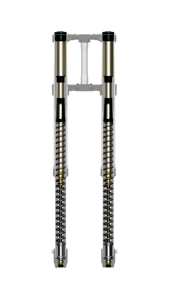 Sirris F43 Closed-Cartridge Fork – Ultra Bee Modded Moto Co