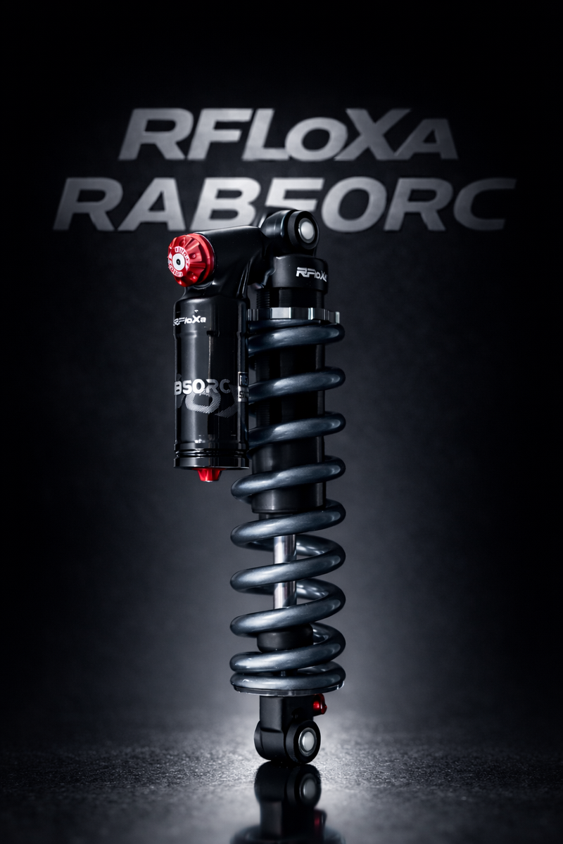 RFloXa RAB50RC Reservoir Rear Shock Modded Moto Co