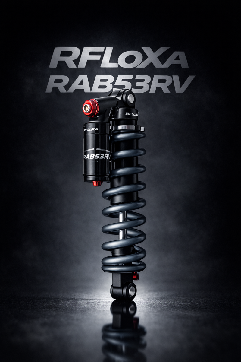 RFloXa RAB53RV Reservoir Rear Shock Modded Moto Co