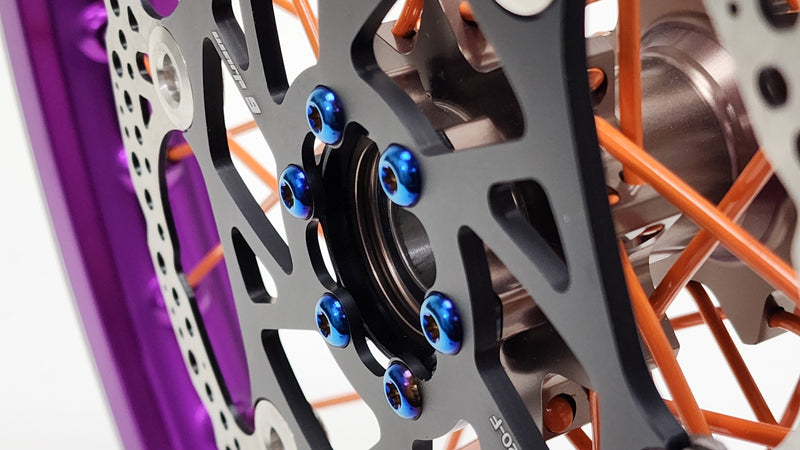 Warp 9 Surron / Talaria Boost Spacer Front Rotor Bolts Modded Moto Co