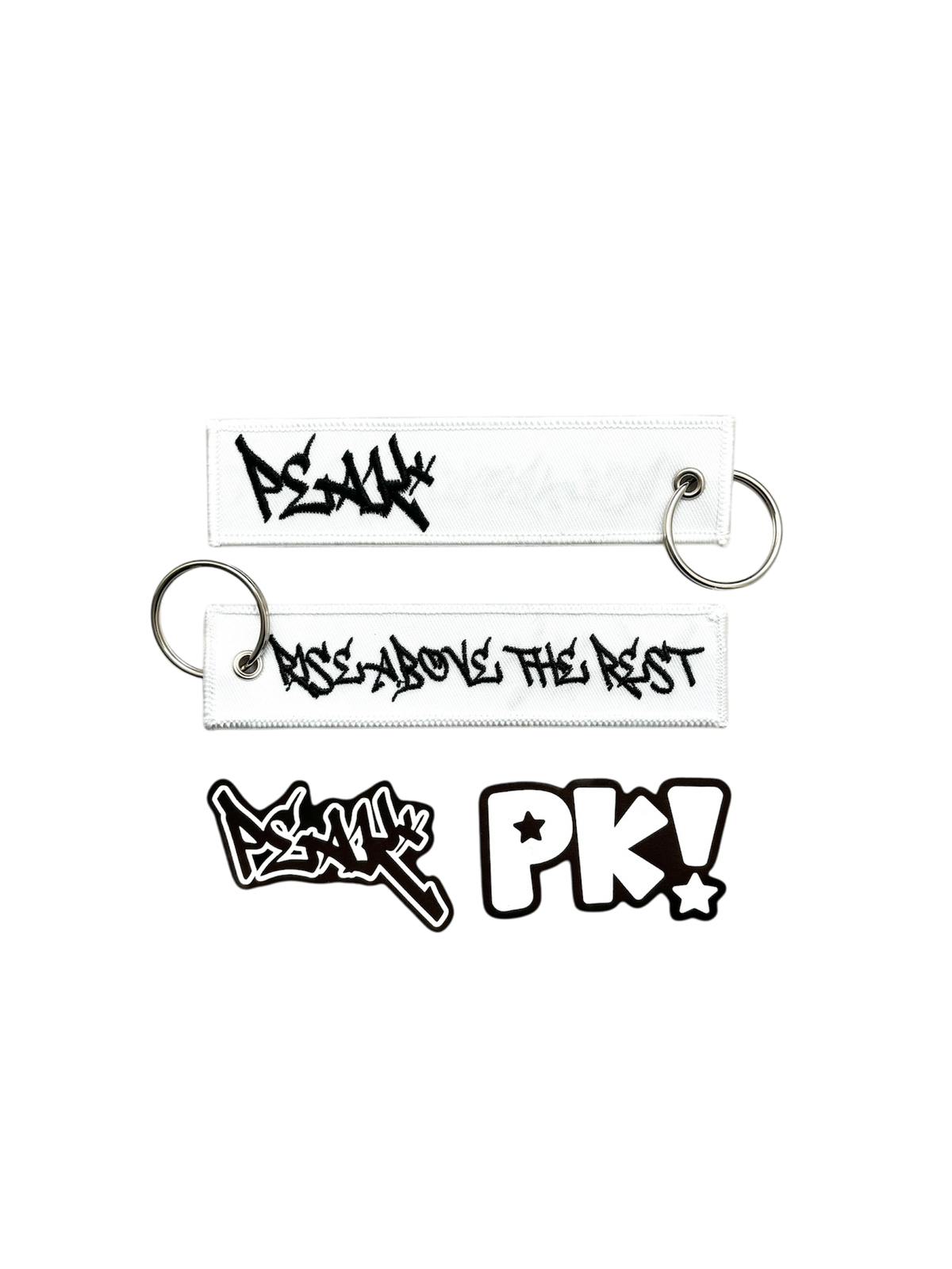 Peak Keychain and Sticker Pack Peak