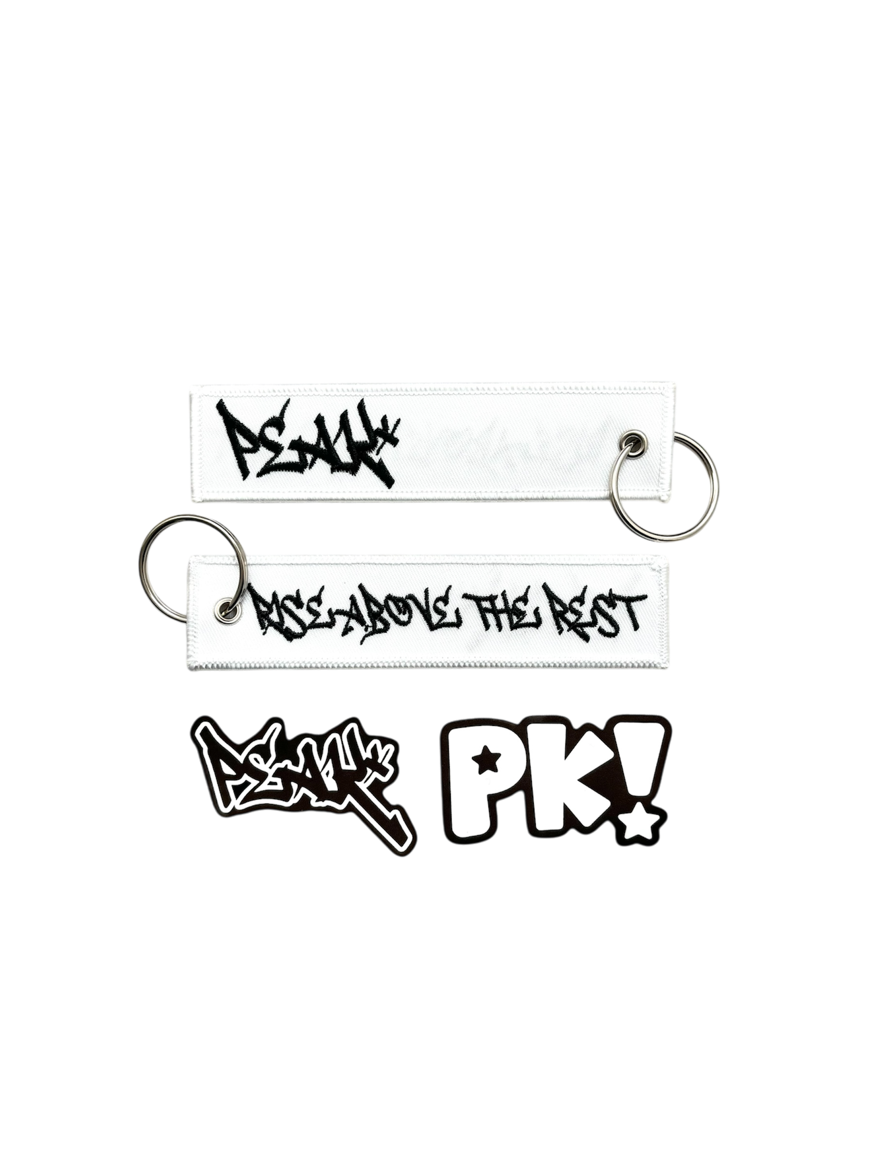 Peak Keychain and Sticker Pack Peak