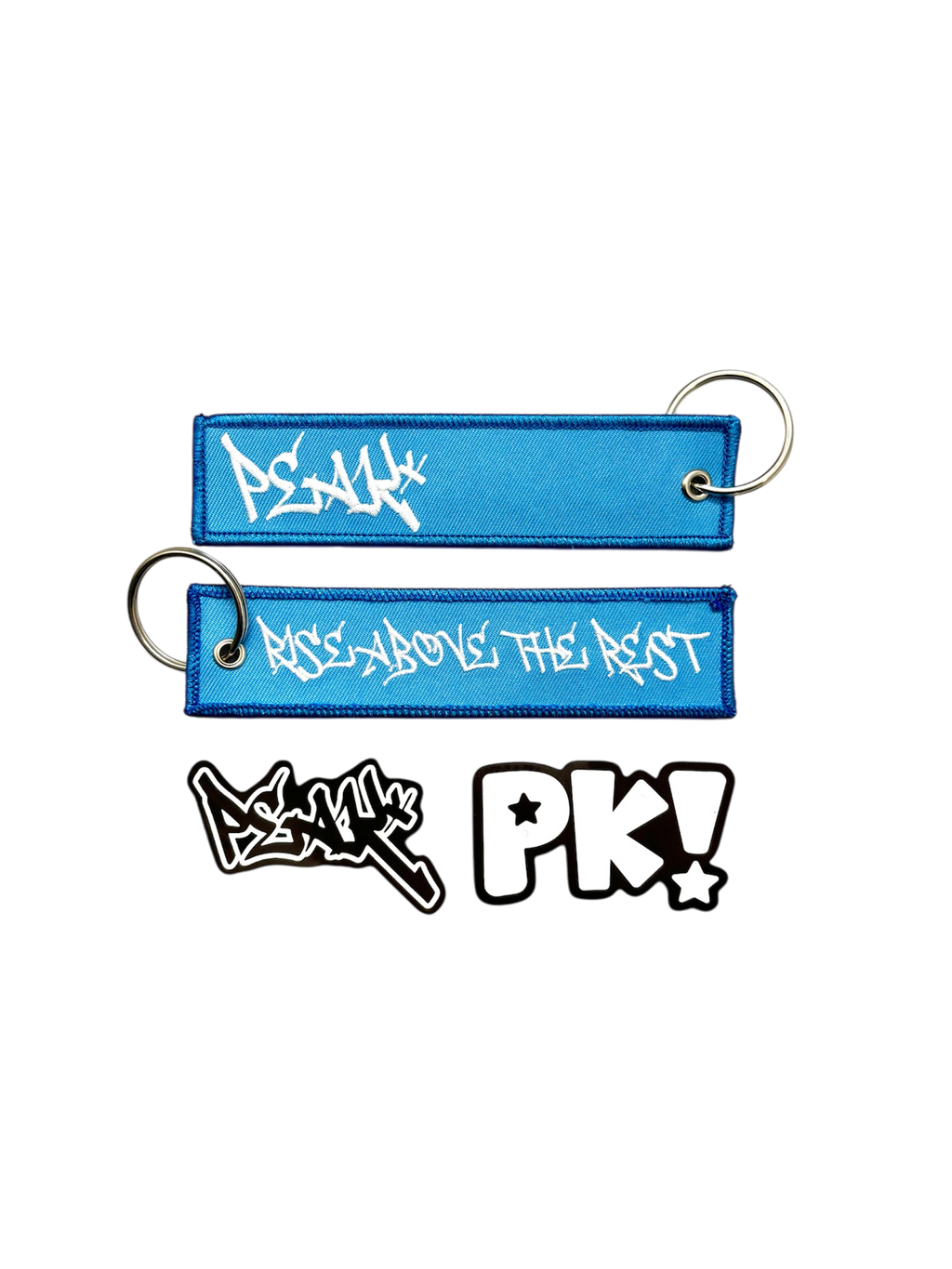 Peak Keychain and Sticker Pack Peak
