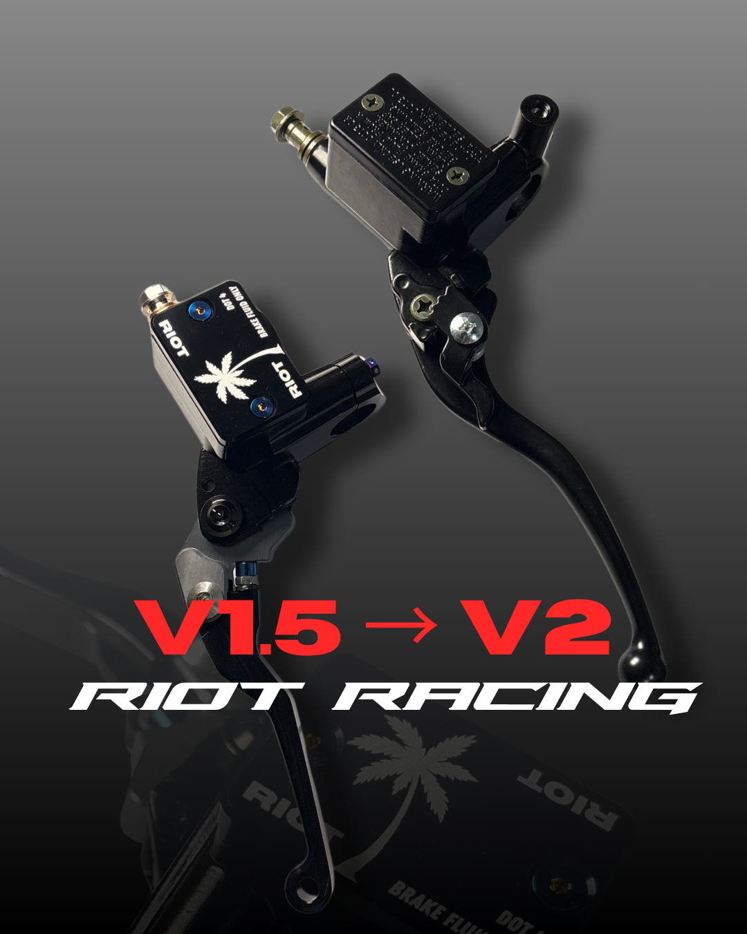 Master cylinder upgrade kit for black RiotRacing v1.5 master cylinder - Riot Racing