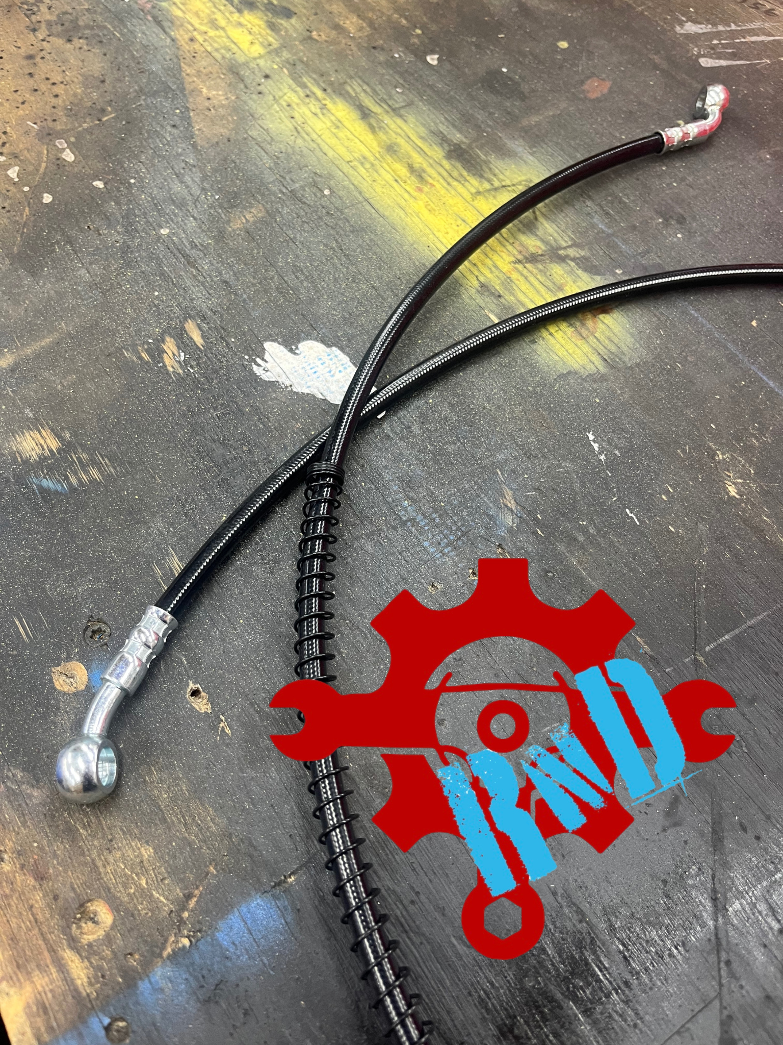 Replacement Front Brake Hose for Ride or Die RnD Hydraulic Brake Ride or Die R&D