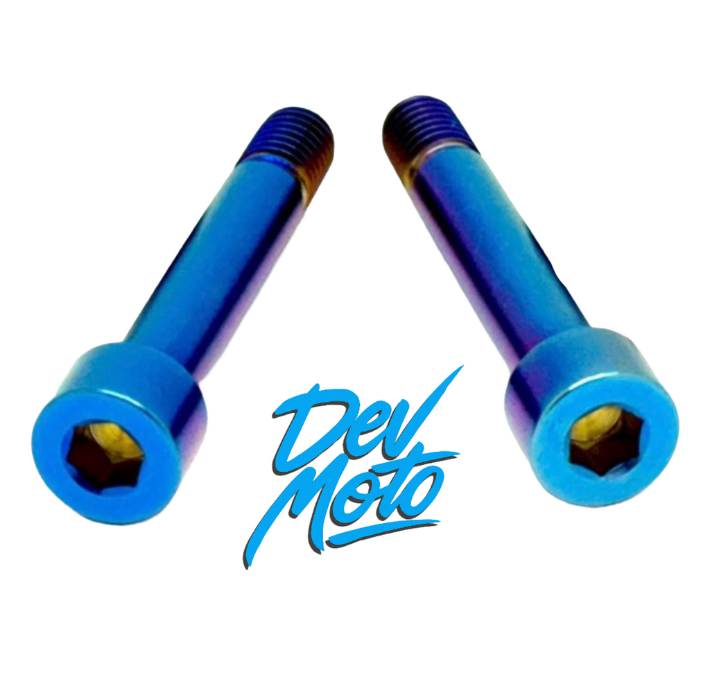 Rear Shock Titanium Bolts & Nuts (set of 4) DevMoto