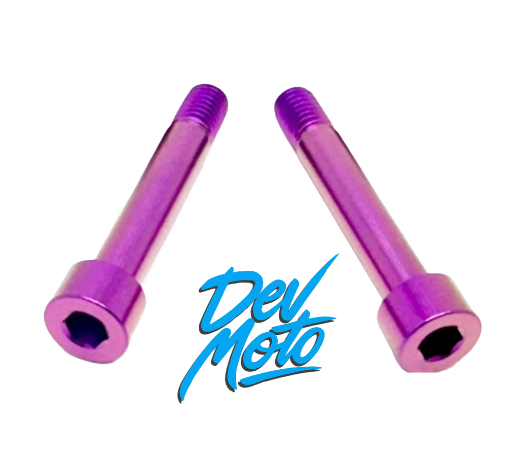 Rear Shock Titanium Bolts & Nuts (set of 4) DevMoto