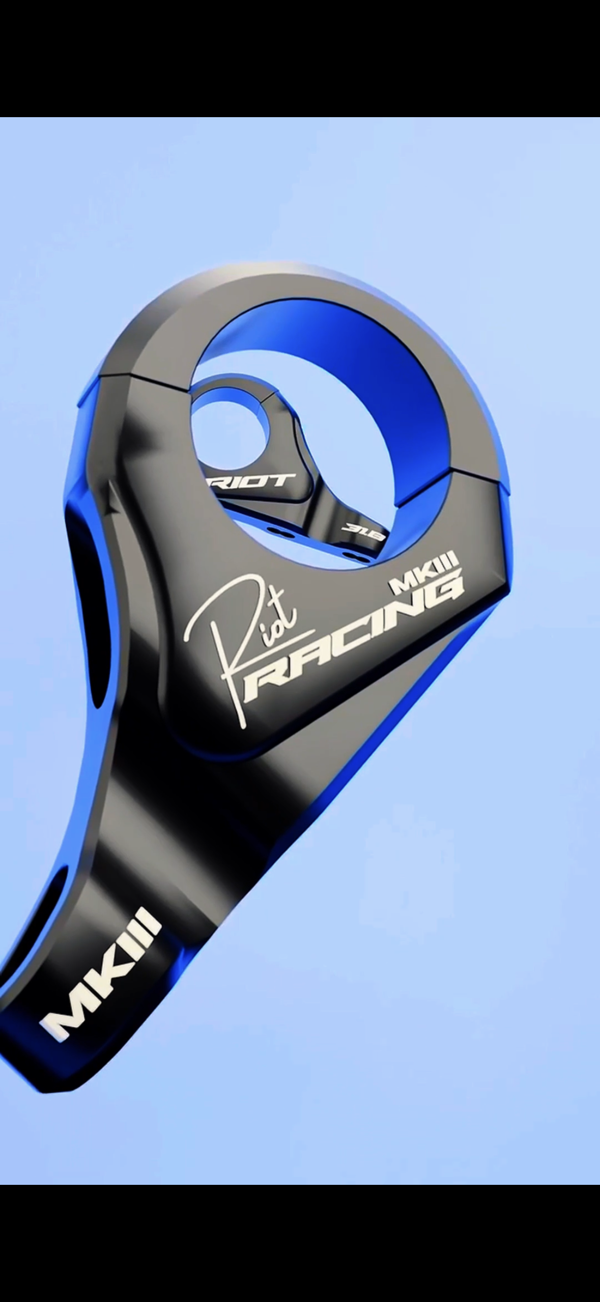 PRE-ORDER SALE (NEW) MKIII 31.8mm Direct Mount by Riot Racing | Fits almost all E-Moto bikes