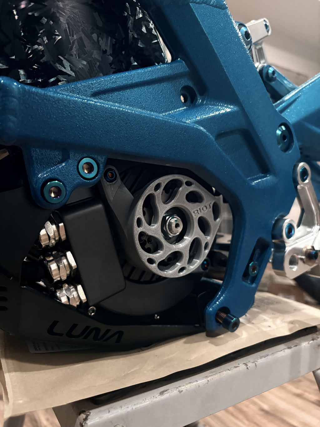 Riot Designs MOTOR COVER (LBX/ERIDE2.0) - Riot Racing