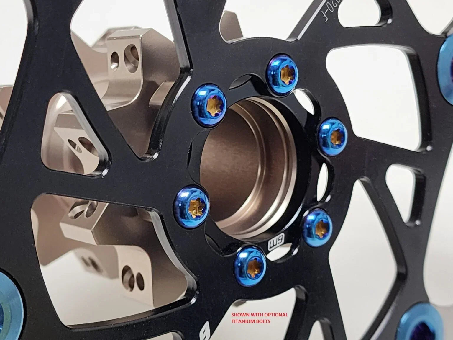 Titanium rotor bolts(6pc) Tirider