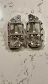 Silver Moto Pegs RegenRacing