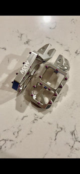 Silver Moto Pegs RegenRacing