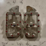 Silver Moto Pegs RegenRacing