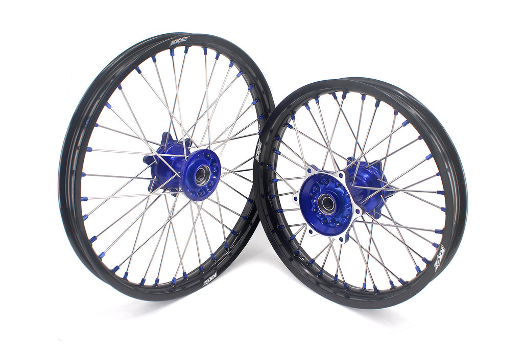 KKE 21" 19" Mx Dirtbike Casting Wheels For YAMAHA YZ125 YZ250 YZ250F YZ450F WR450F KKE Racing