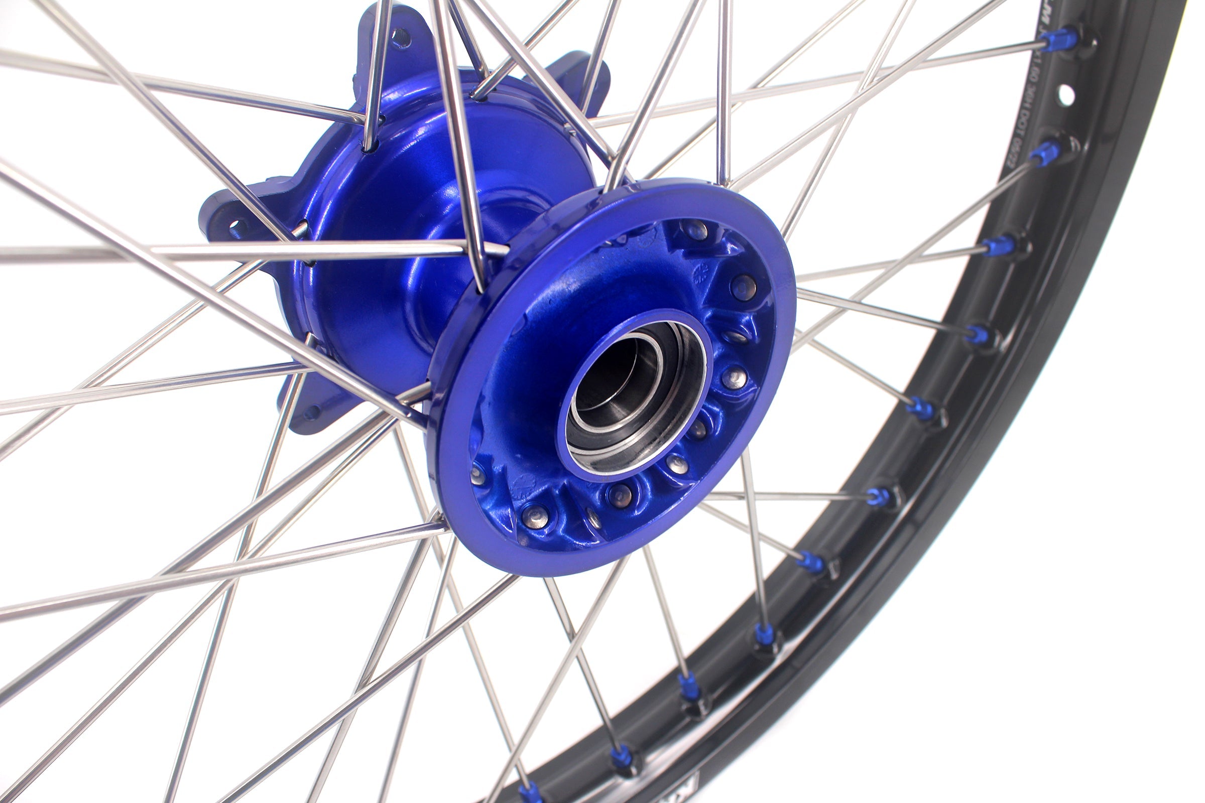 KKE 21" 19" Mx Dirtbike Casting Wheels For YAMAHA YZ125 YZ250 YZ250F YZ450F WR450F KKE Racing