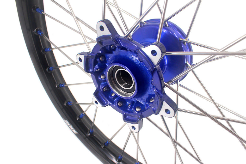 KKE 21" 19" Mx Dirtbike Casting Wheels For YAMAHA YZ125 YZ250 YZ250F YZ450F WR450F KKE Racing