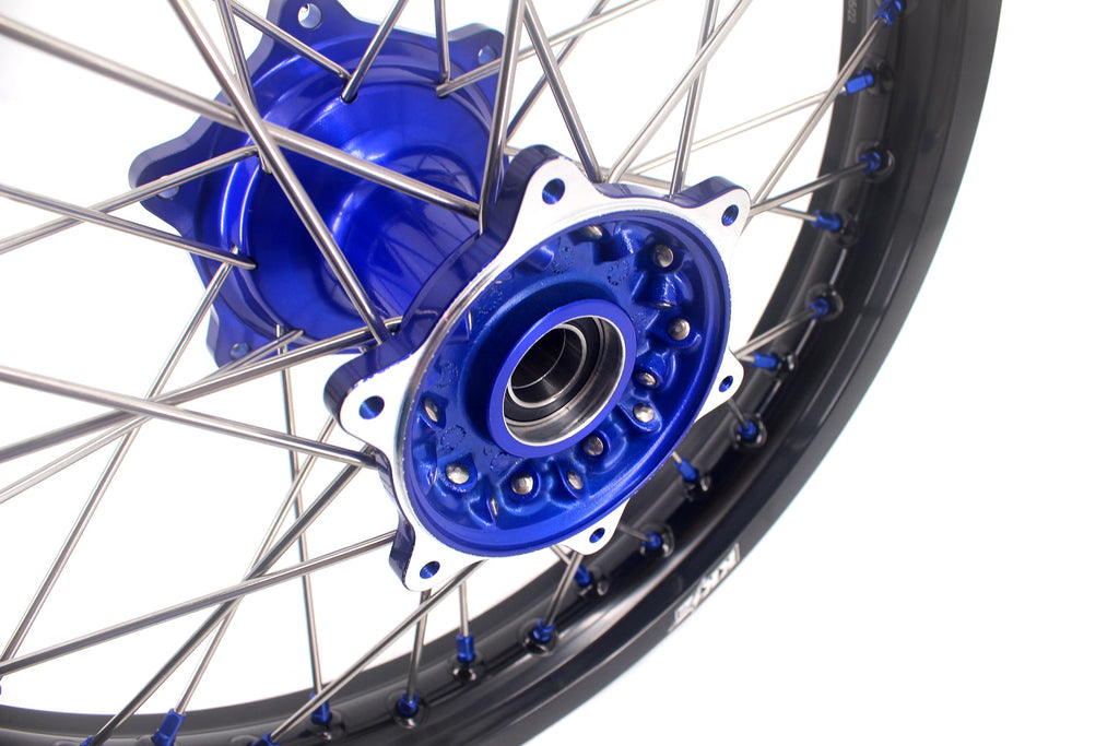 KKE 21" 19" Mx Dirtbike Casting Wheels For YAMAHA YZ125 YZ250 YZ250F YZ450F WR450F KKE Racing