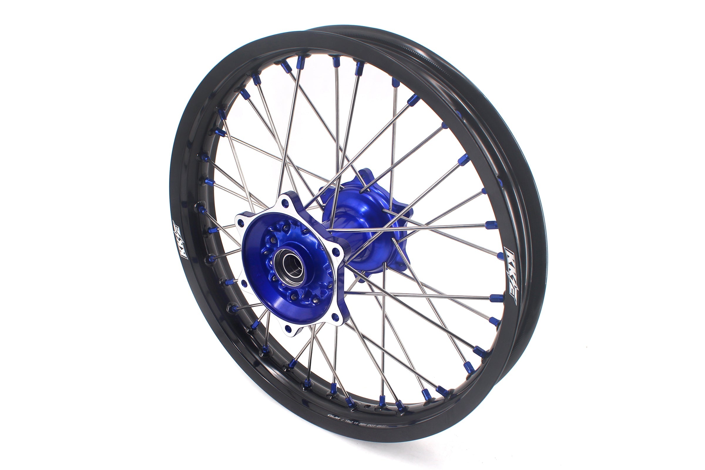 KKE 21" 19" Mx Dirtbike Casting Wheels For YAMAHA YZ125 YZ250 YZ250F YZ450F WR450F KKE Racing