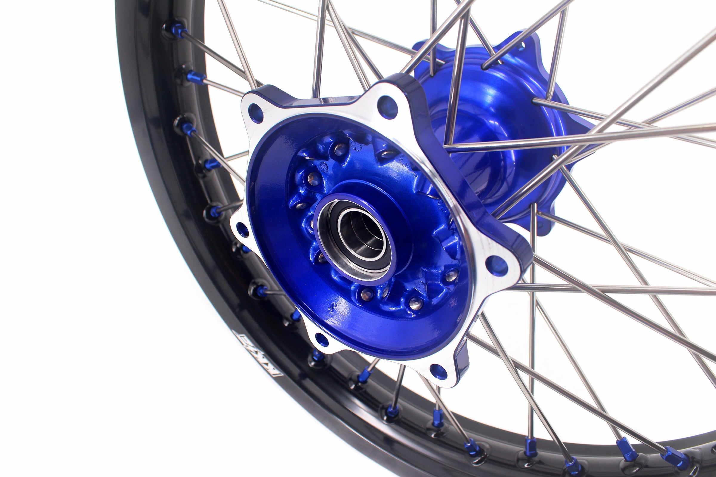 KKE 21" 19" Mx Dirtbike Casting Wheels For YAMAHA YZ125 YZ250 YZ250F YZ450F WR450F KKE Racing