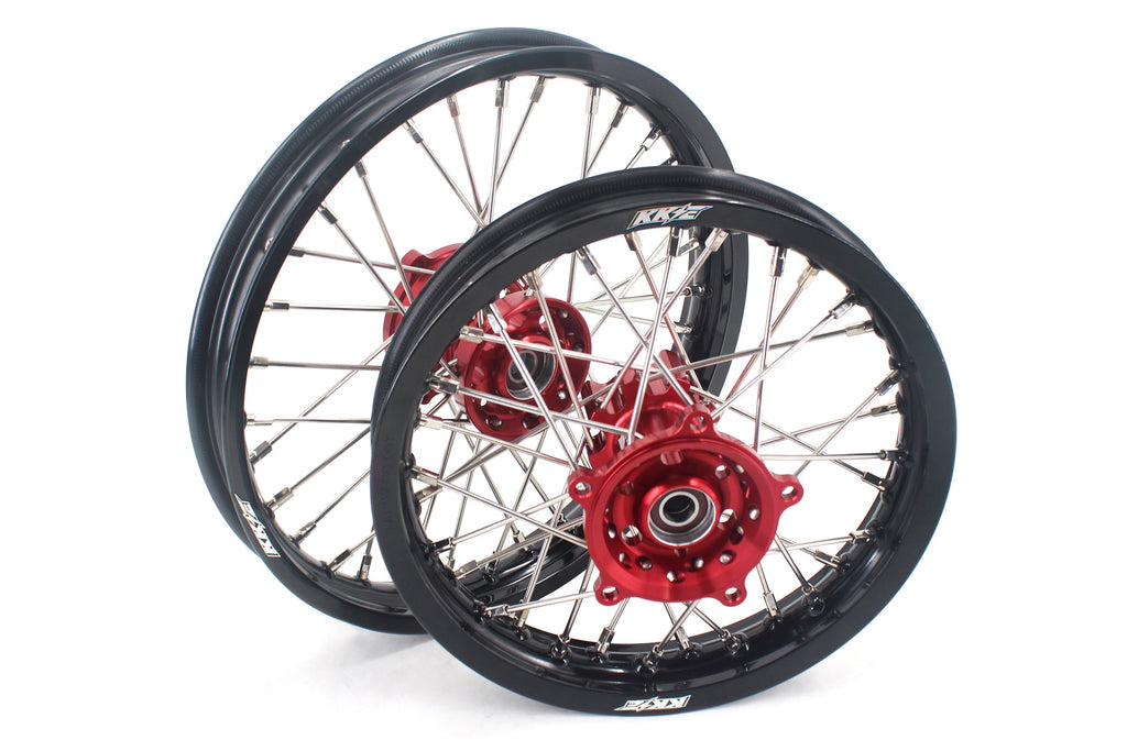 KKE 14/12 Small Kid's Wheel Set For GAS GAS MC65 2021-2024 For KTM SX65 2002-2024 KKE Racing