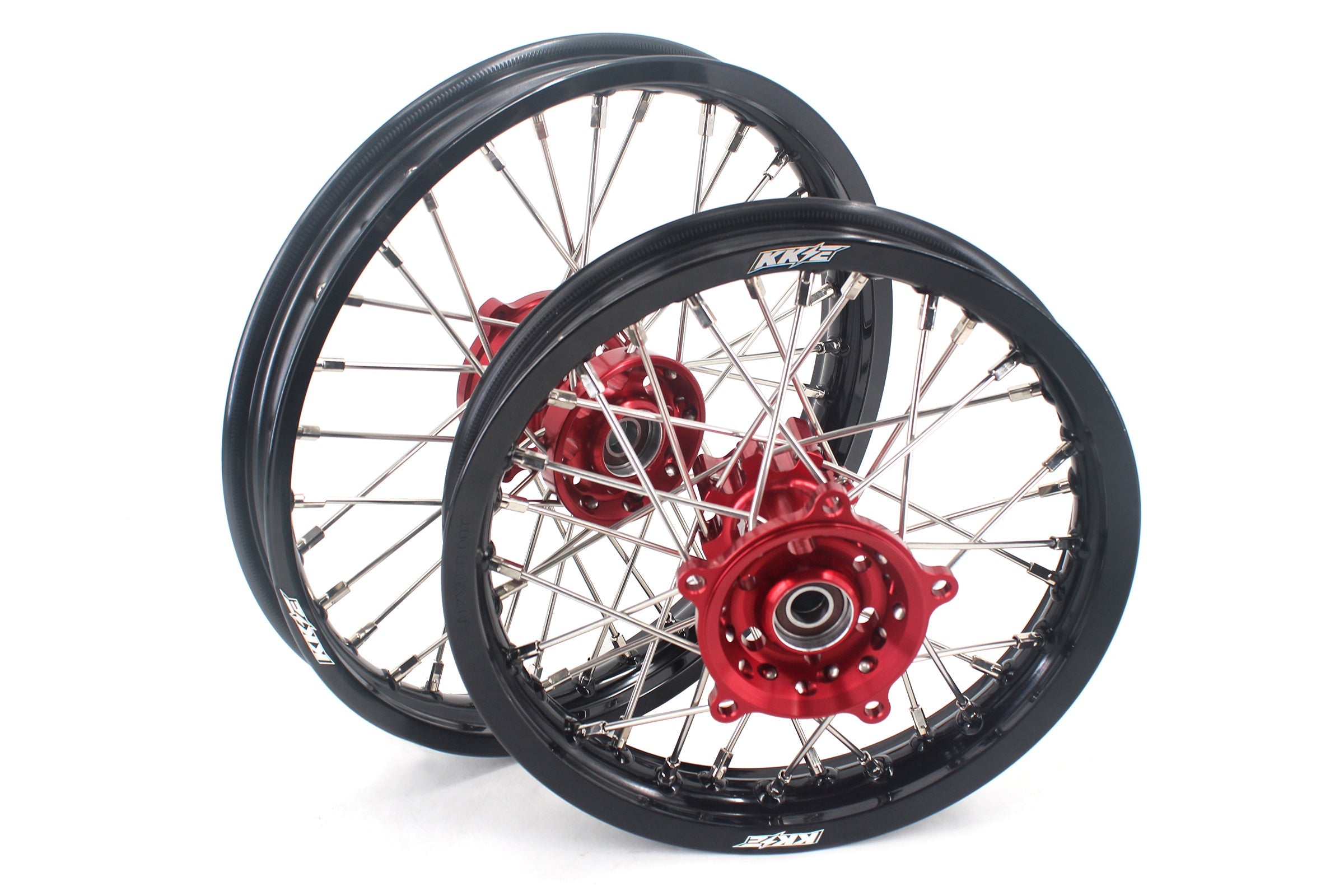 KKE 14/12 Small Kid's Wheel Set For GAS GAS MC65 2021-2024 For KTM SX65 2002-2024 KKE Racing