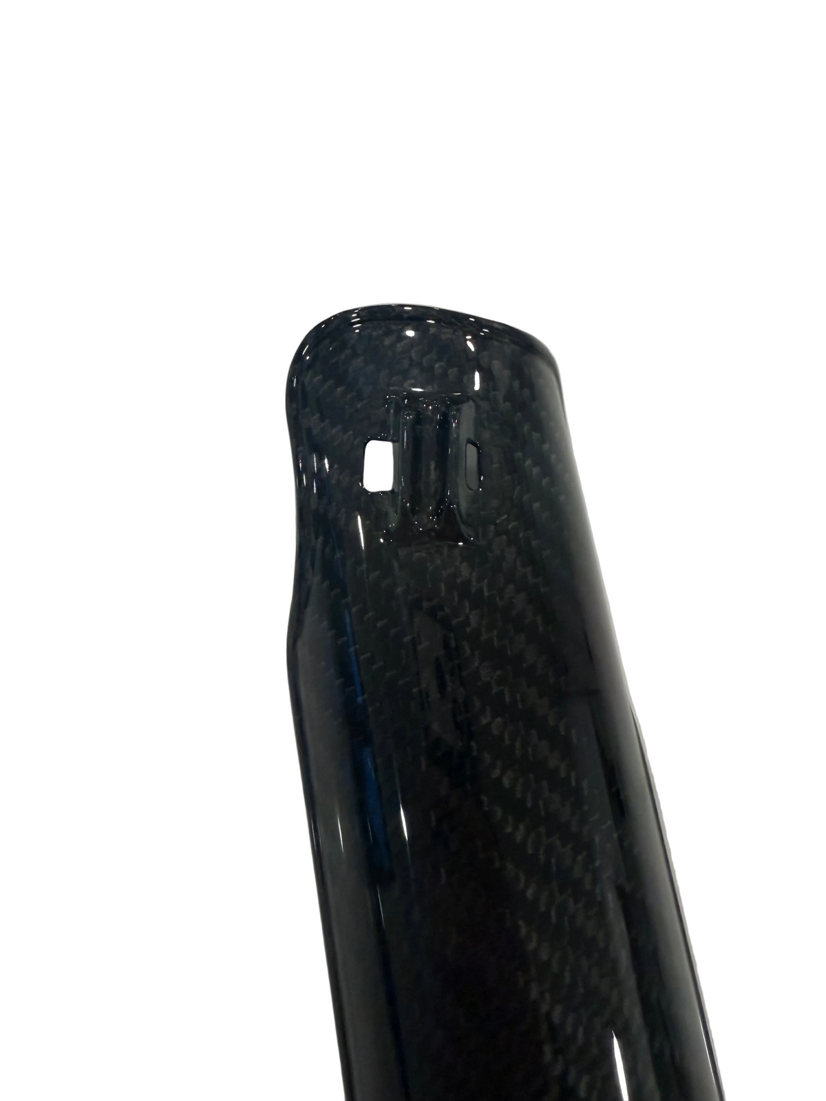 LBX Fork Guards Pair — Carbon Fiber Ghost Carbon