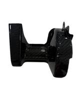 LBX Center Axle Guard — Carbon Fiber Ghost Carbon