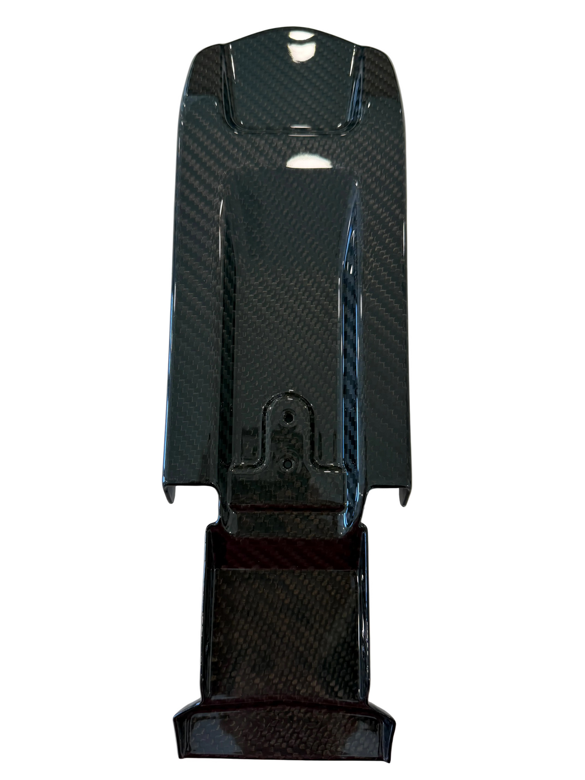 LBX Rear Fender Inner Plate — Carbon Fiber Ghost Carbon