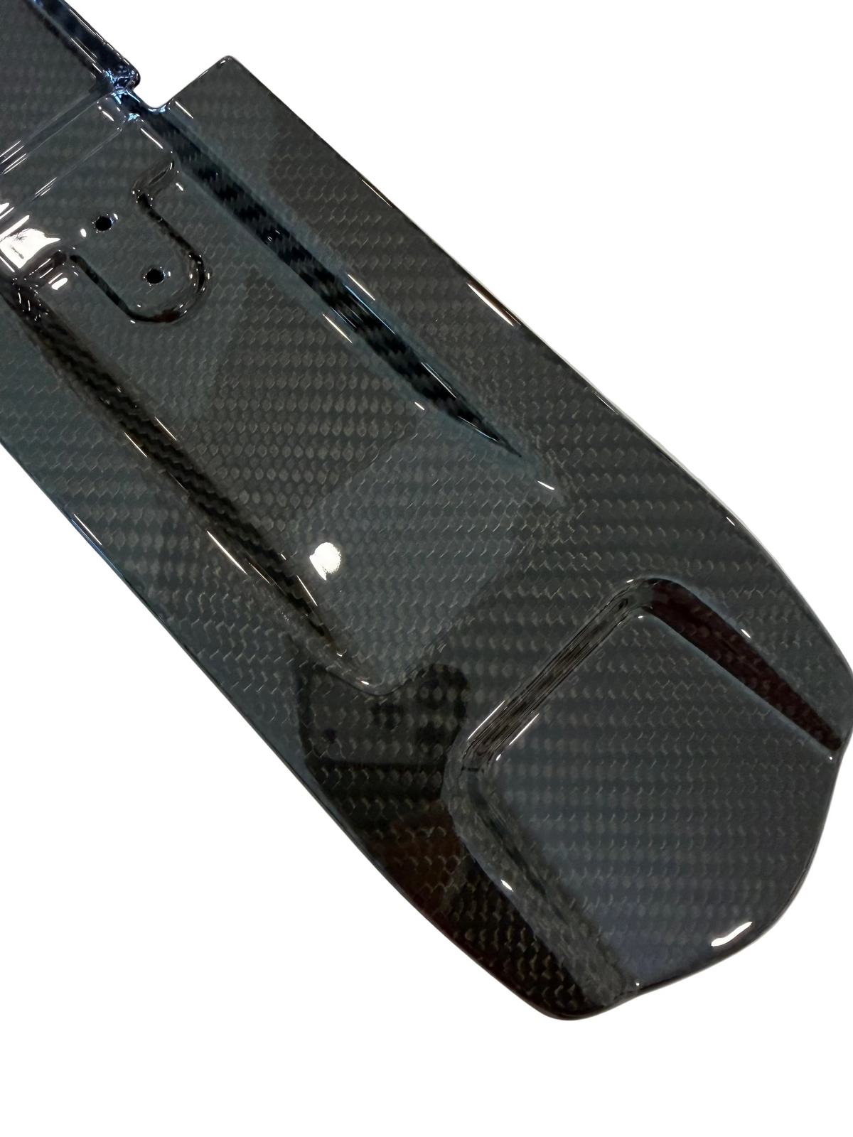 LBX Rear Fender Inner Plate — Carbon Fiber Ghost Carbon