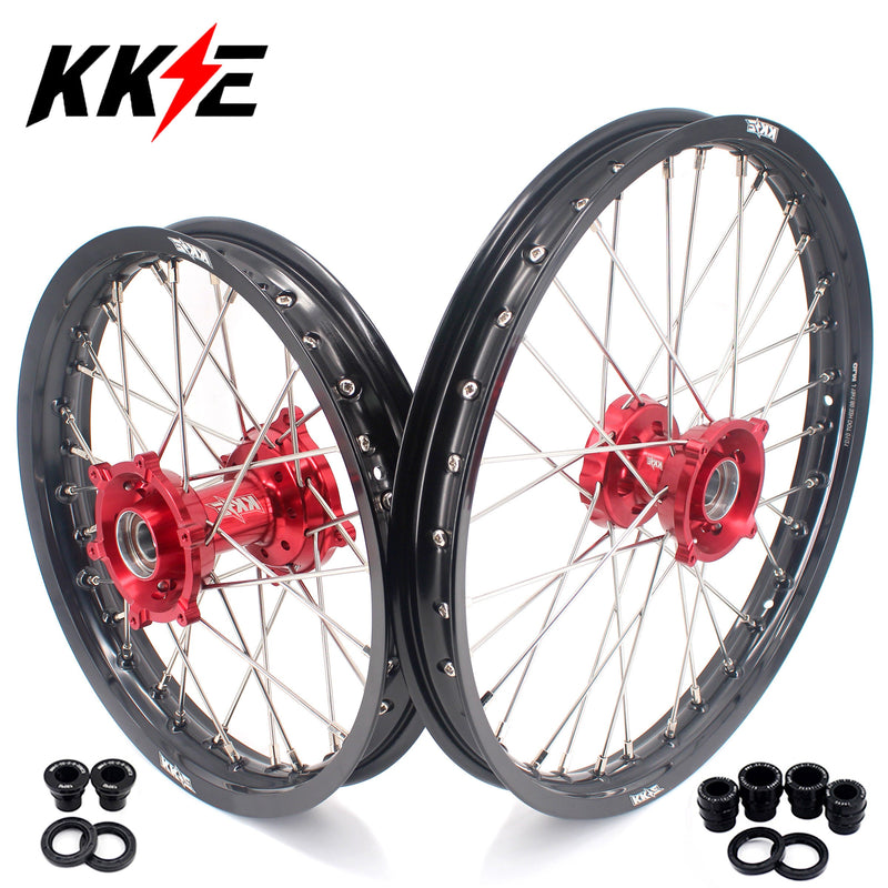 KKE 19"*1.6 / 16"*1.85 Big Kid's Wheels Rims Set For KTM SX 85 2003-2020 KKE Racing