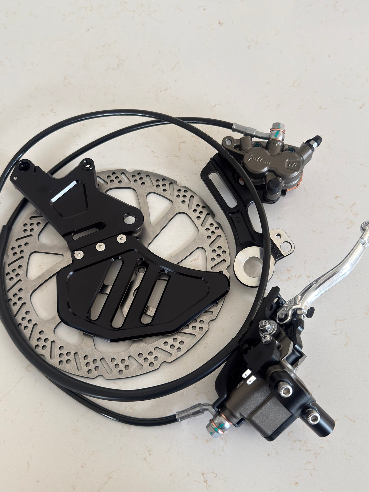 OEM Talaria Ultra Bee Brake Kit – Rear Brake Upgrade for Talaria XXX, MX3 & MX4 Fxt polishing