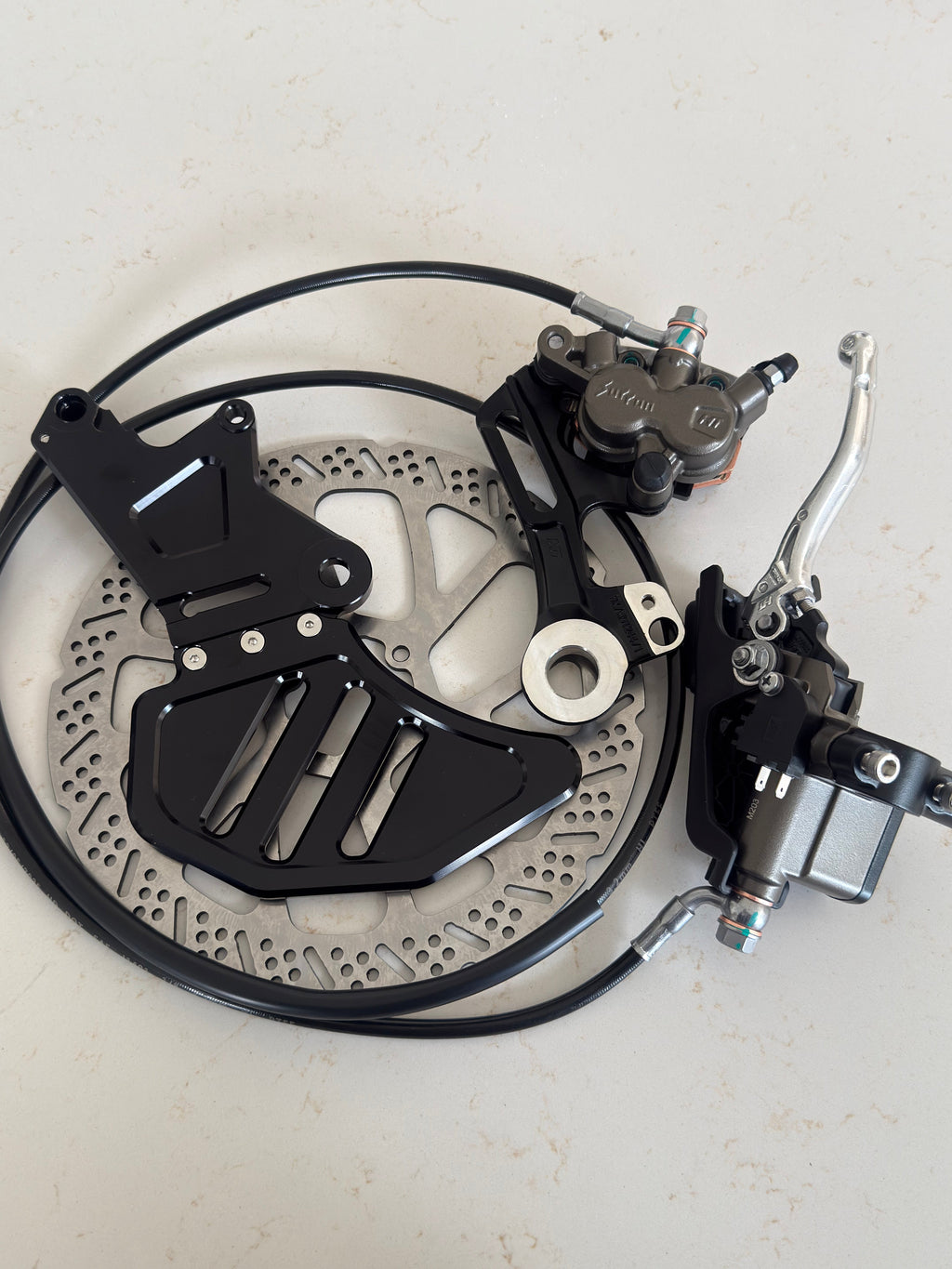 Ultra Bee brake kit For Surron LBX/E Ride Pro Fxt polishing