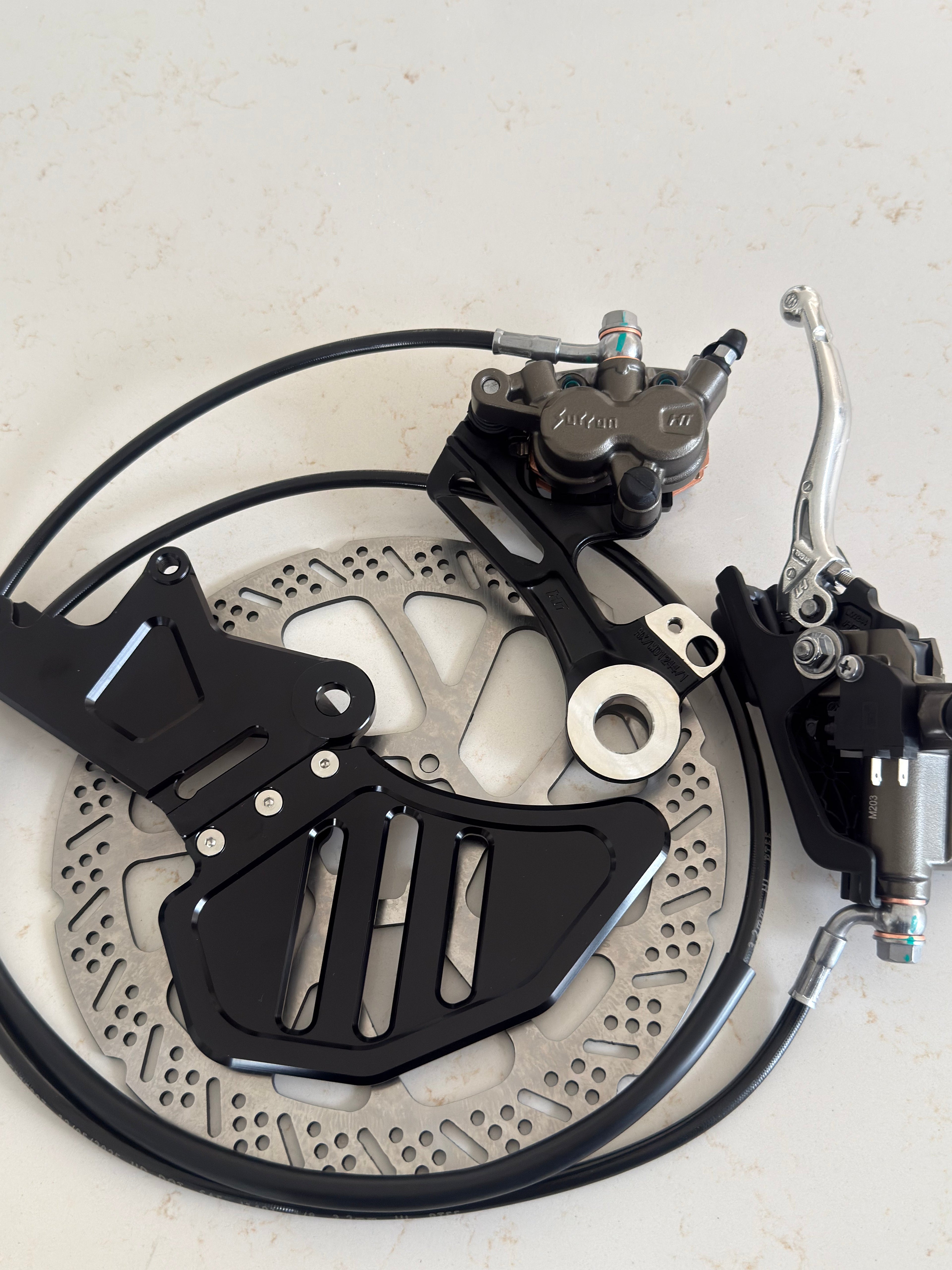 Ultra Bee brake kit For Surron LBX/E Ride Pro Fxt polishing
