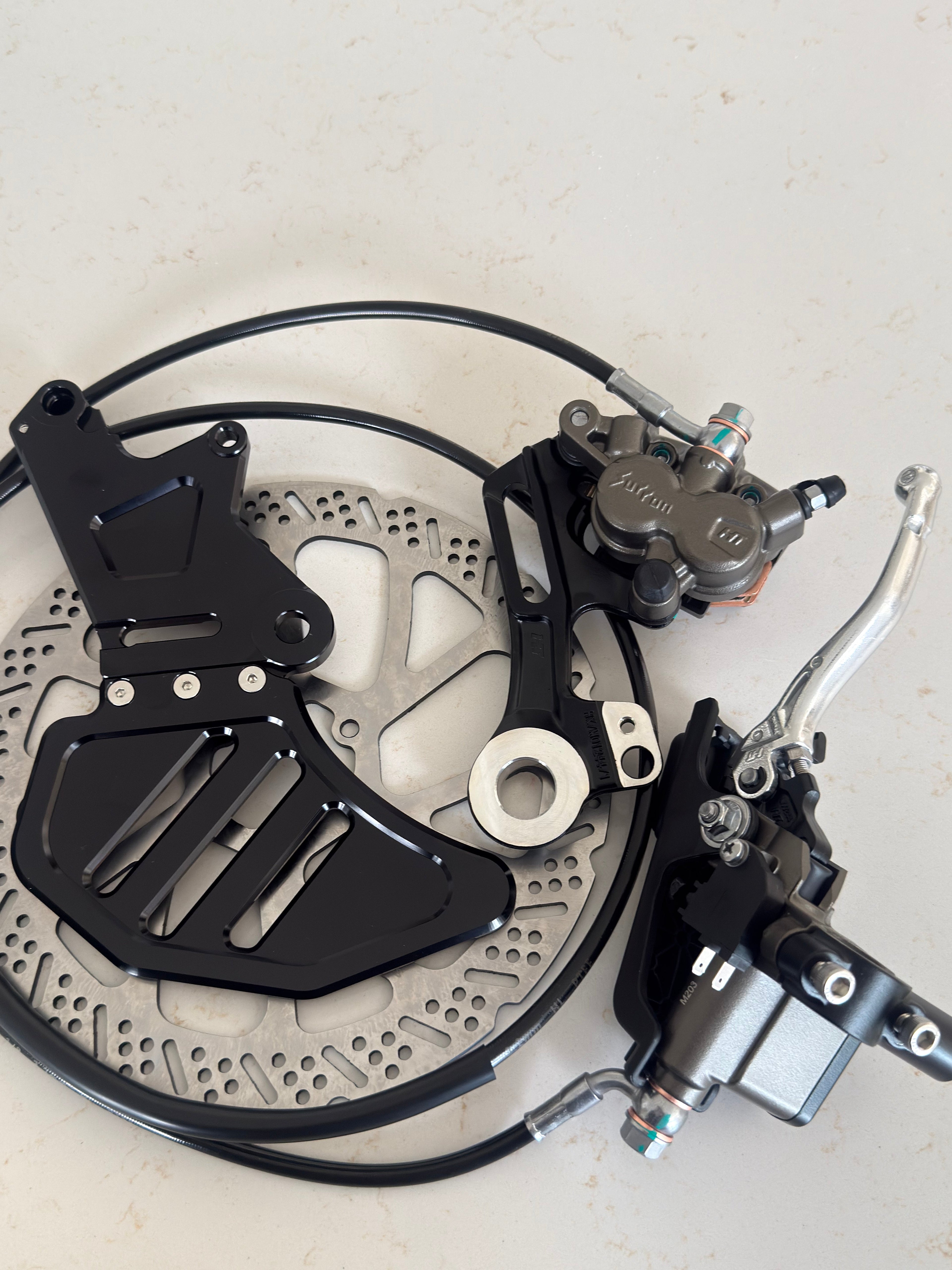 Ultra Bee brake kit For Surron LBX/E Ride Pro Fxt polishing