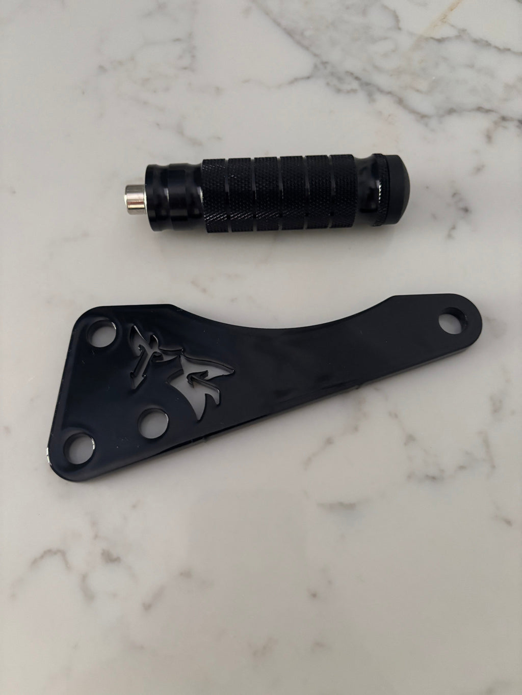 Talaria X3 footlock and bracket - Riot Racing