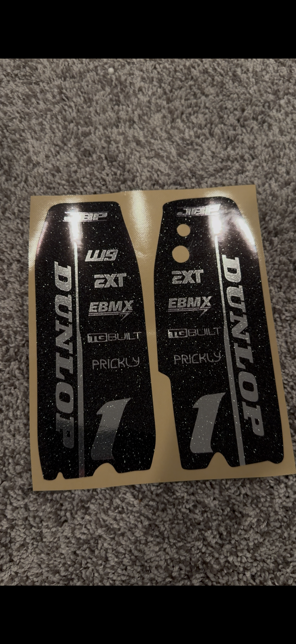 Tuttio/Yozma Fork Guard Decals JBP