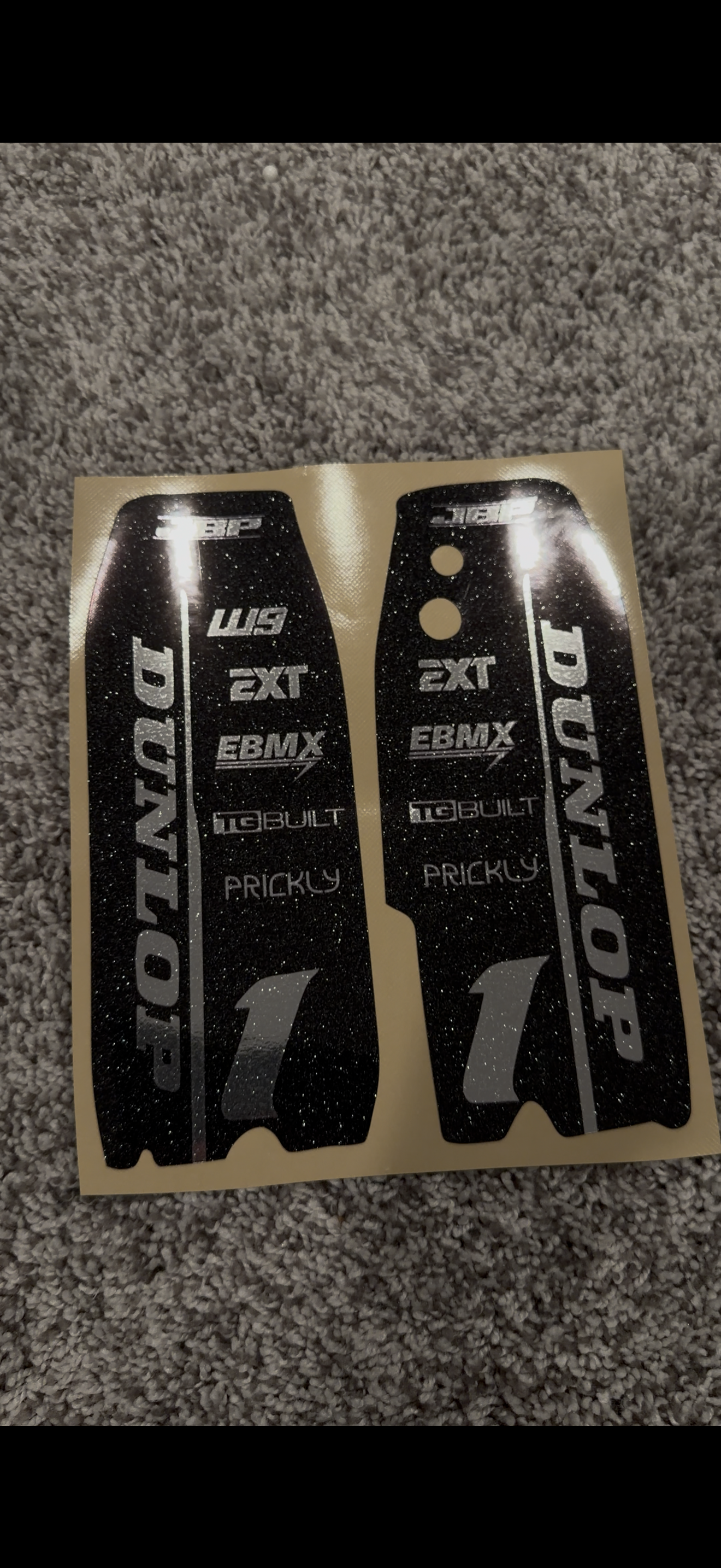 Tuttio/Yozma Fork Guard Decals JBP