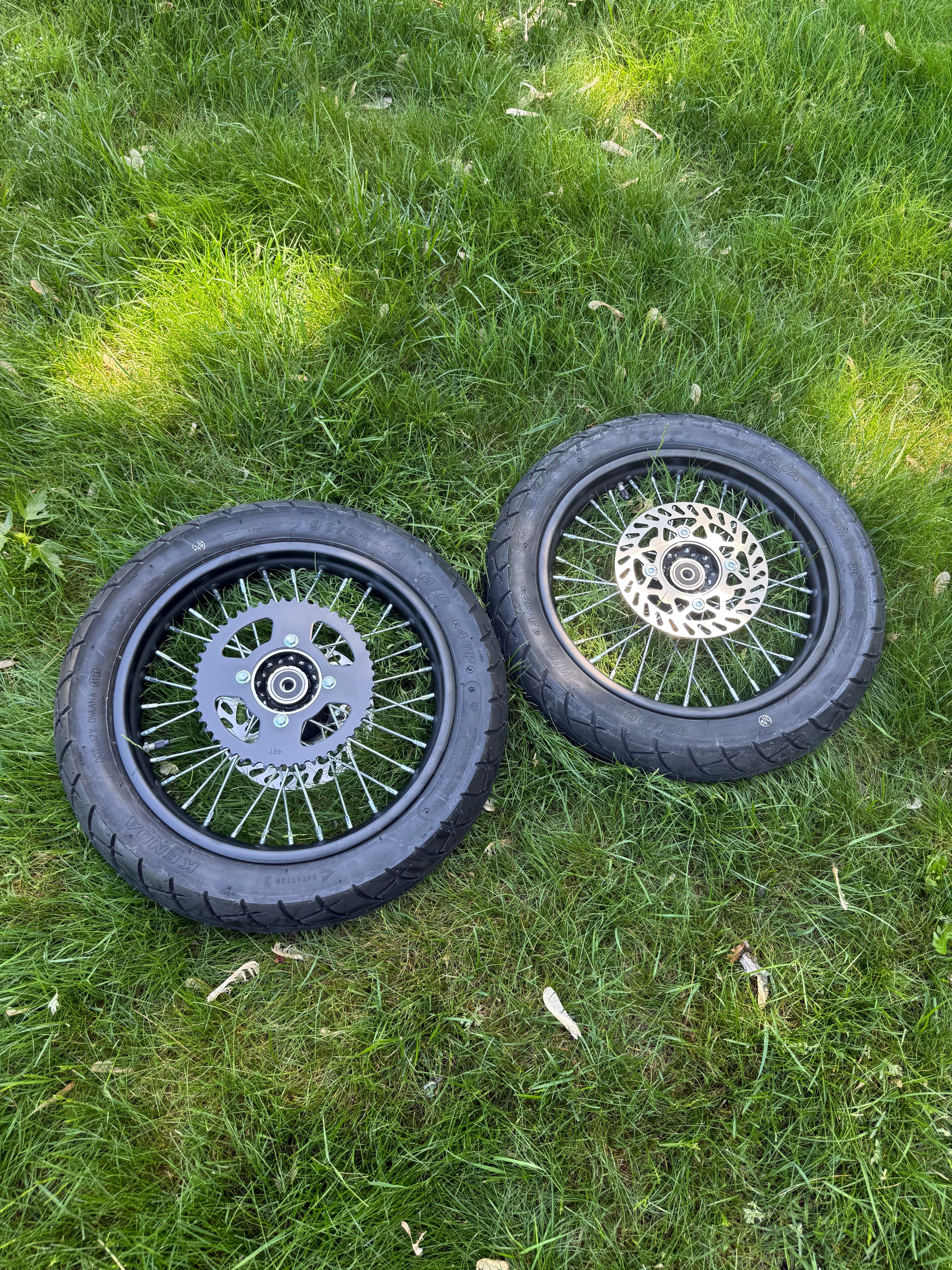 14 inch spokes sumos CD SUPPLY
