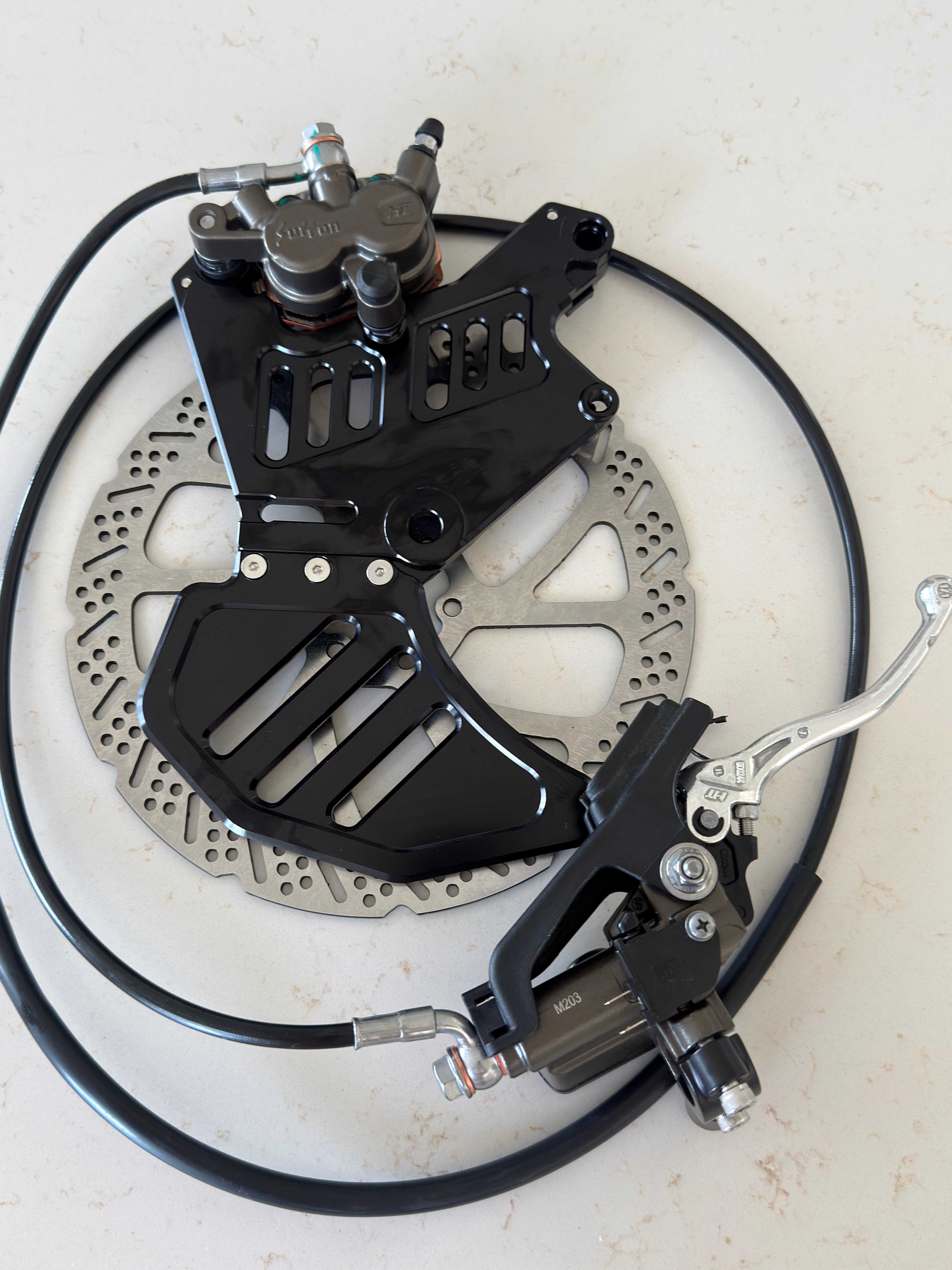 Ultra Bee brake kit For Surron LBX/E Ride Pro Fxt polishing