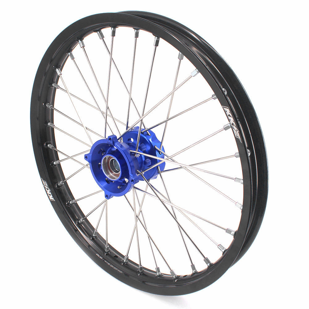 KKE 19" 16" CNC Big Kid's Wheels Rims Fit For Husqvarna TC85 Gas Gas MC85 2021-2024 Blue KKE Racing