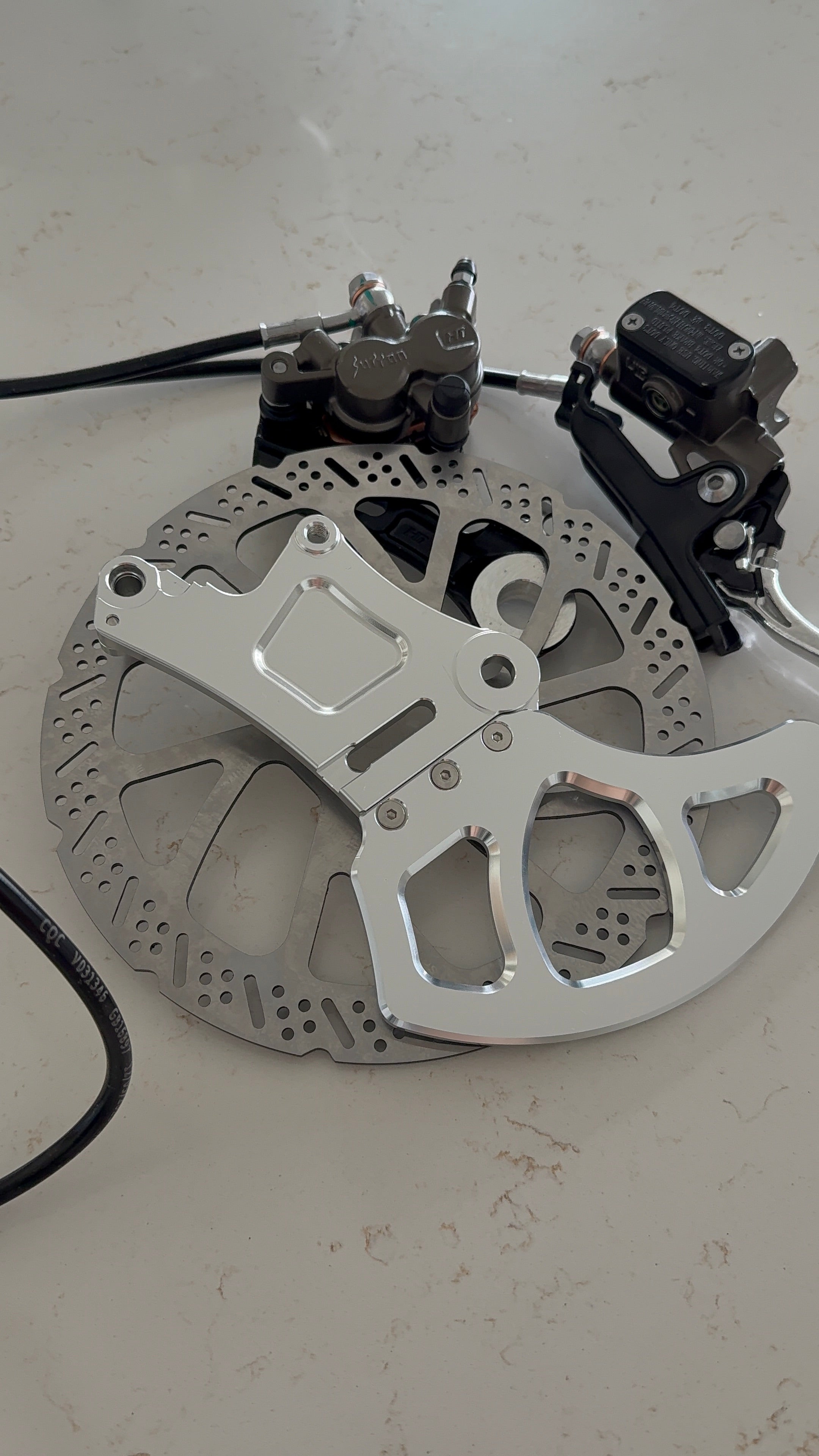 Talaria Ultra Bee Brake Kit – Rear Brake Upgrade for Talaria XXX, MX3 & MX4 Fxt polishing