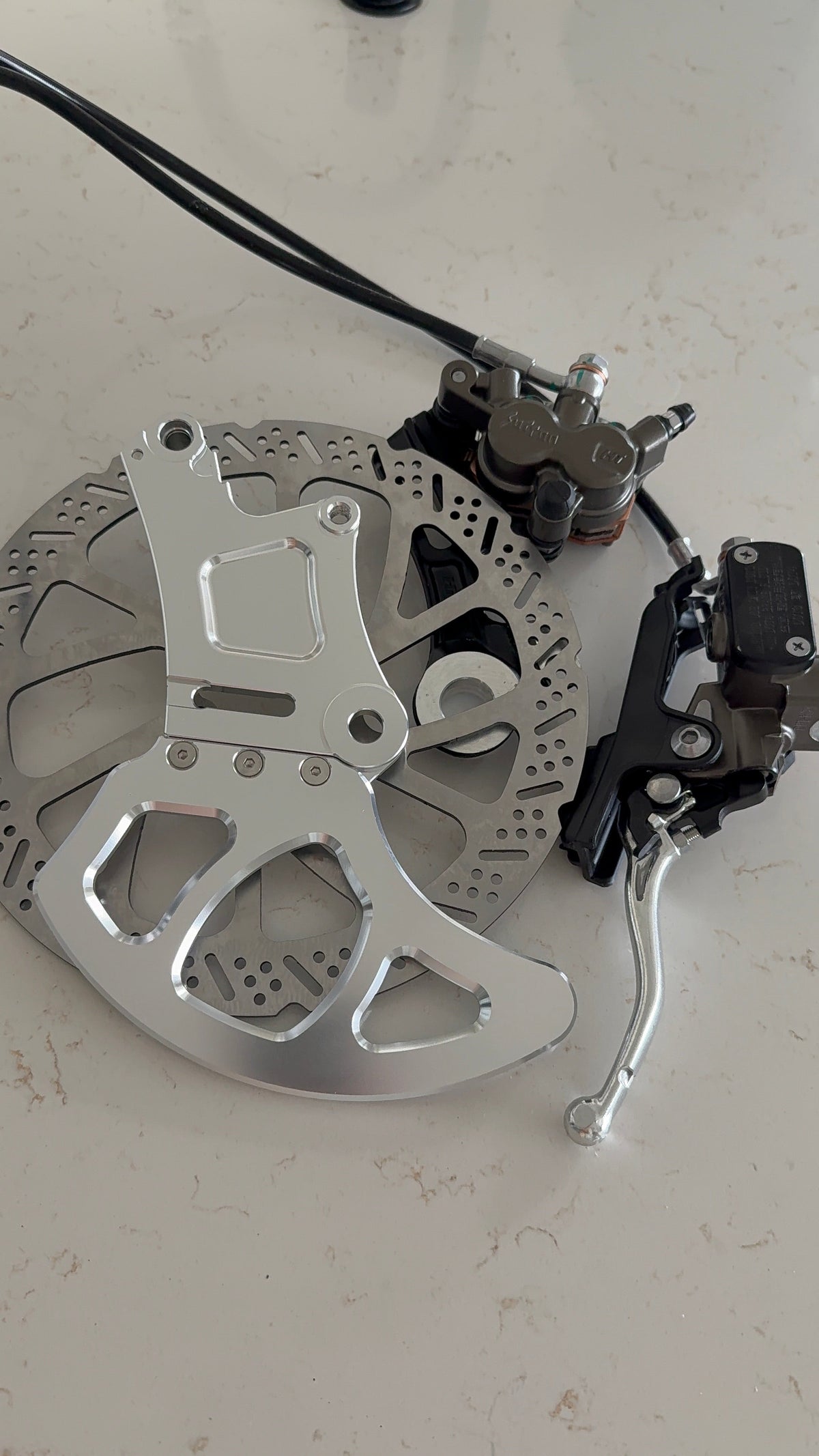 OEM Ultra Bee brake kit For Surron LBX/E Ride Pro Fxt polishing
