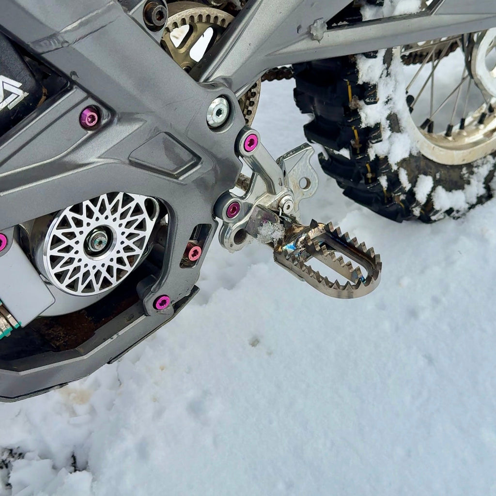PRE-ORDER Titanium Foot Pegs ridemoda