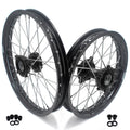 KKE 19" 16" Kid's Big Spoke Wheels Rims Fit KTM SX 85 2003-2020 Husky TC85 2014-2020 Black Hubs KKE Racing