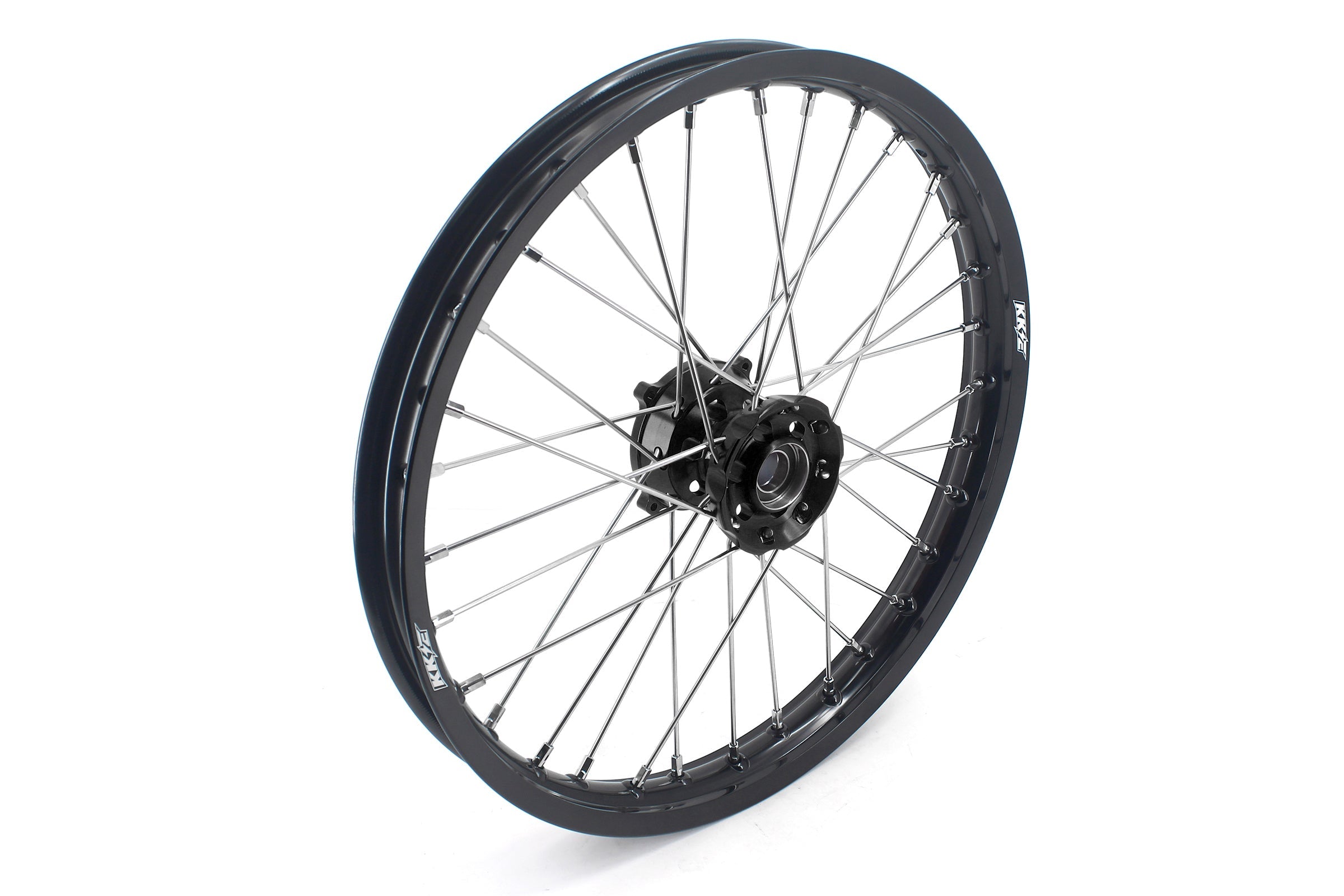 KKE Factory Size Small Kid's Wheels 17" 14" GLM Rims For KTM SX 85 2021-2024 Husky TC85 GASGAS MC85 Black Hub KKE Racing