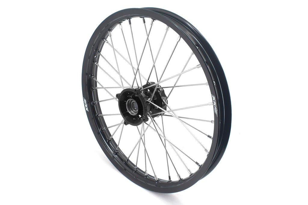 KKE Factory Size Small Kid's Wheels 17" 14" GLM Rims For KTM SX 85 2021-2024 Husky TC85 GASGAS MC85 Black Hub KKE Racing