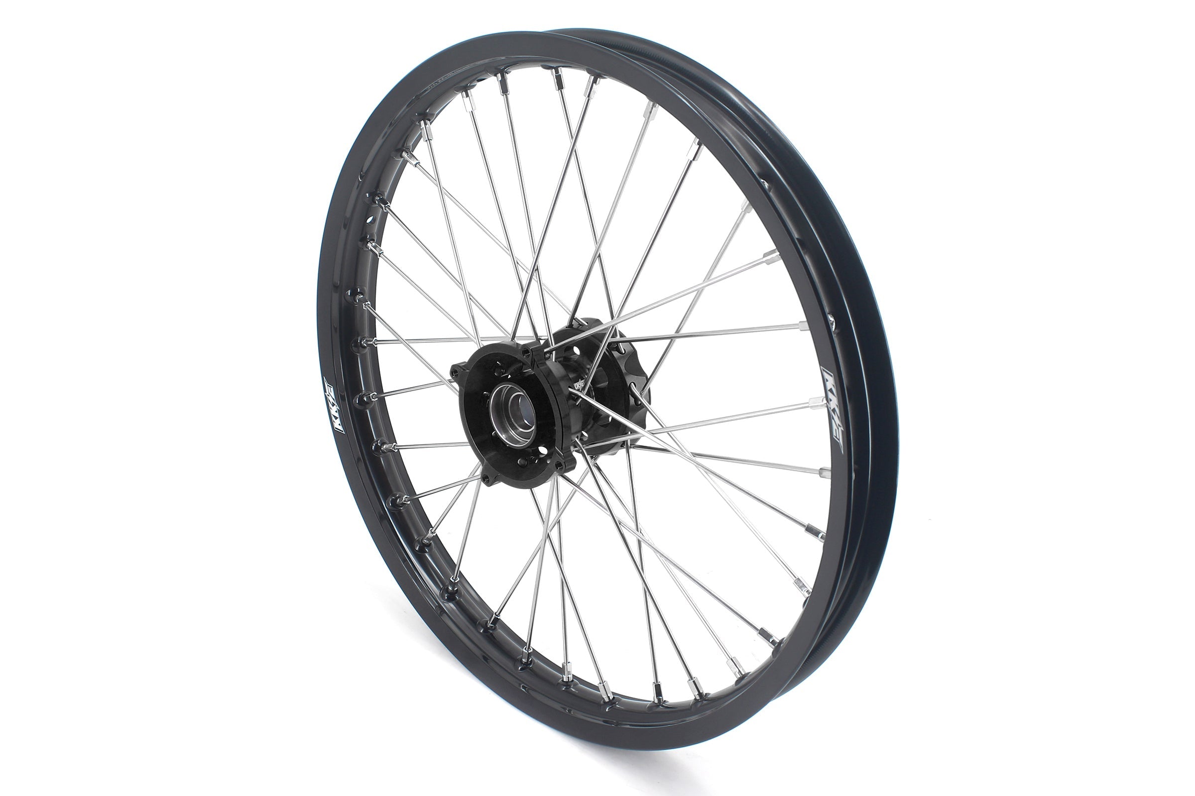 KKE Factory Size Small Kid's Wheels 17" 14" GLM Rims For KTM SX 85 2021-2024 Husky TC85 GASGAS MC85 Black Hub KKE Racing