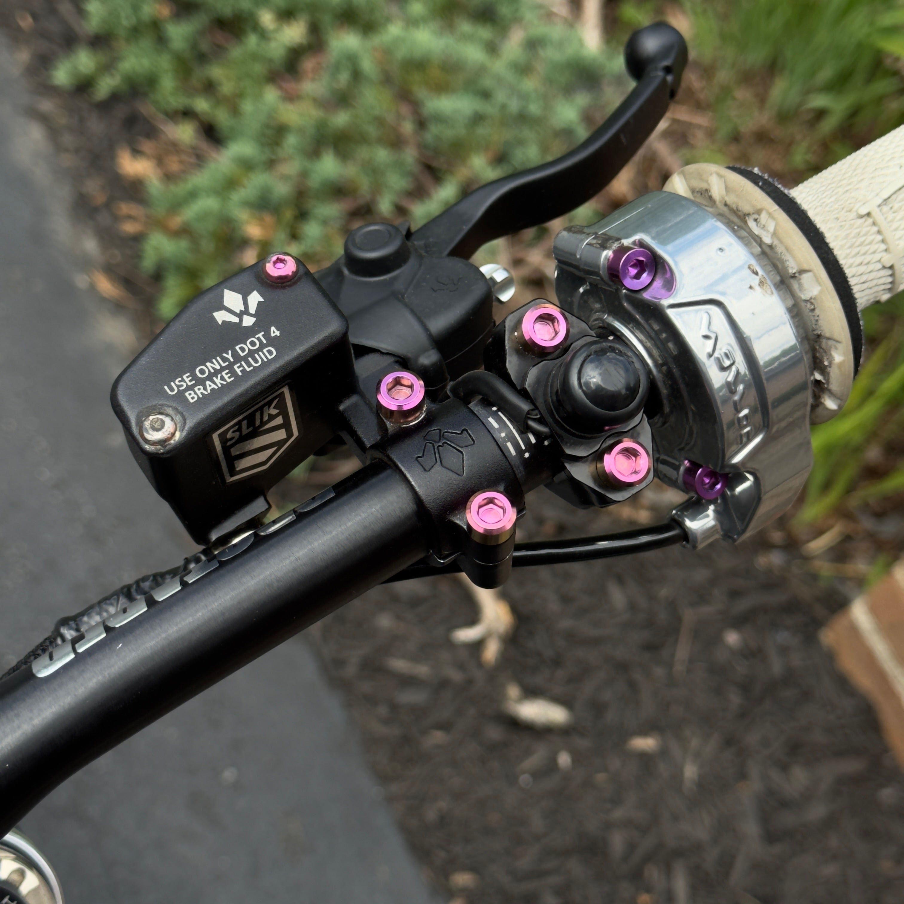 Pink Formula Hand Brake Bolts (Set of 2) ridemoda