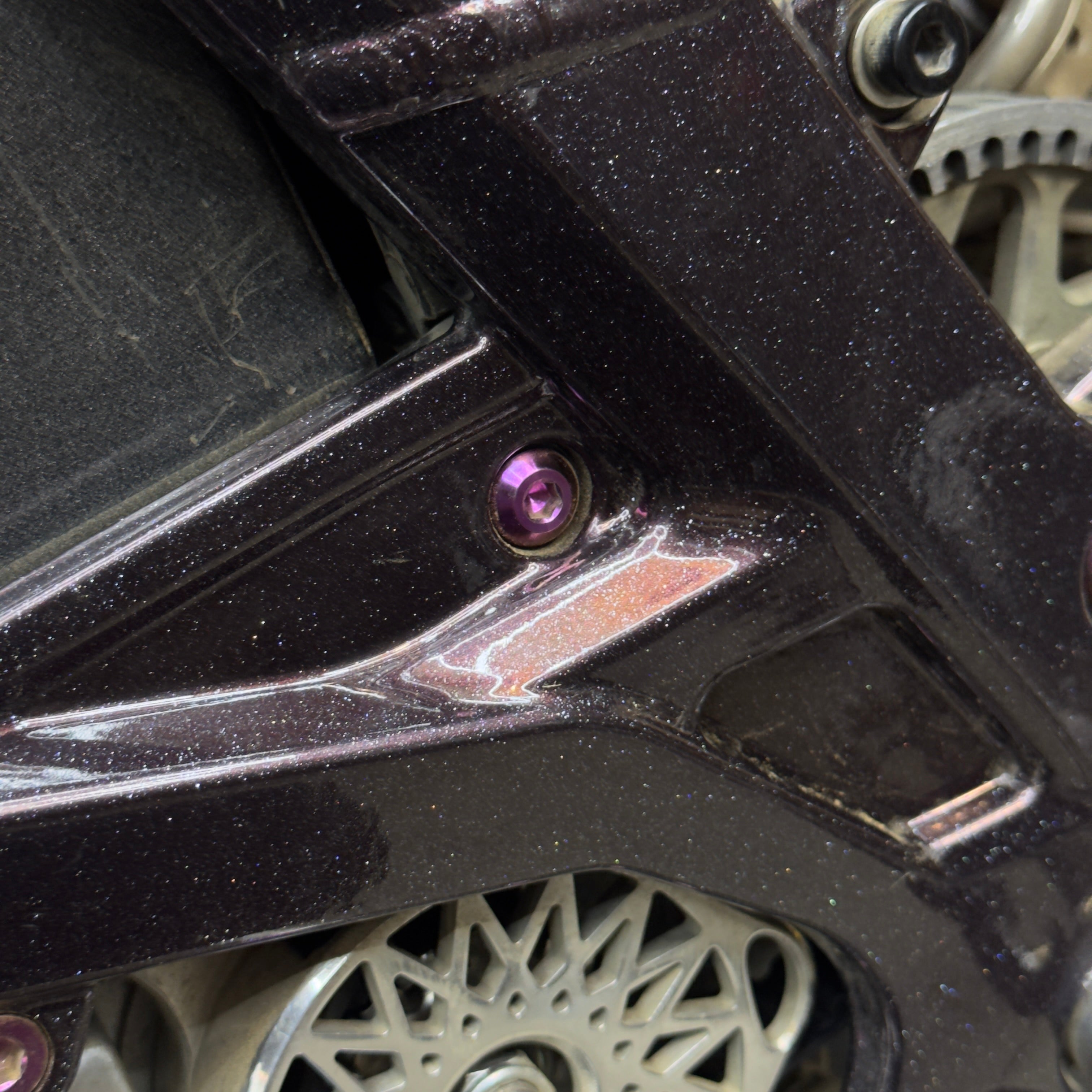Pink Battery Tray Bolts (Set of 2) ridemoda